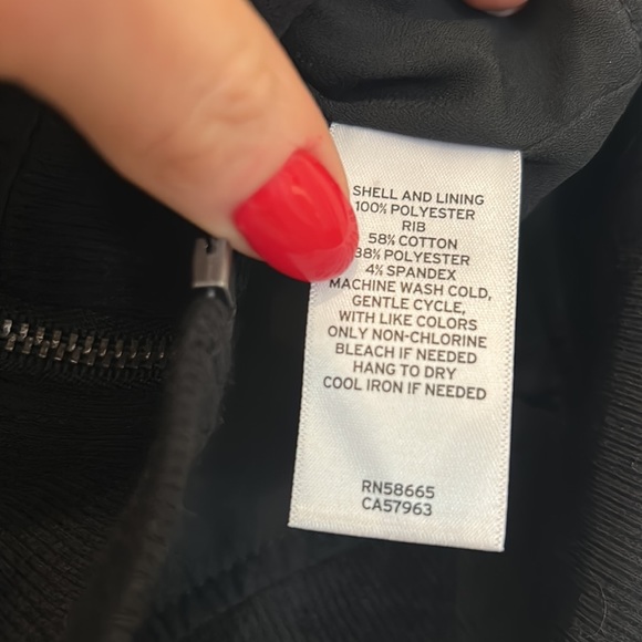 Melrose and Market Satin Bomber Jacket - Picture 6 of 7